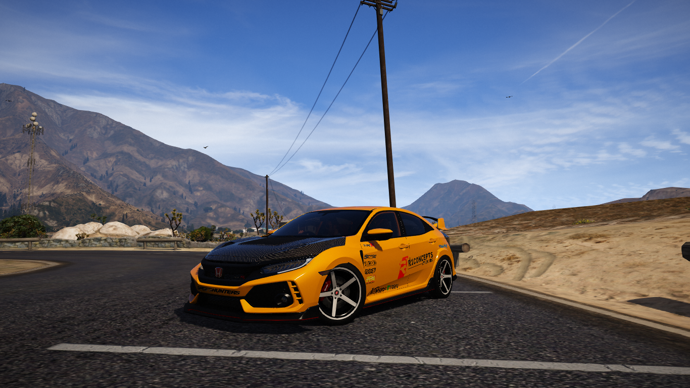 Simple Livery for Honda Civic Type R FK8 | GTA 5 Mods